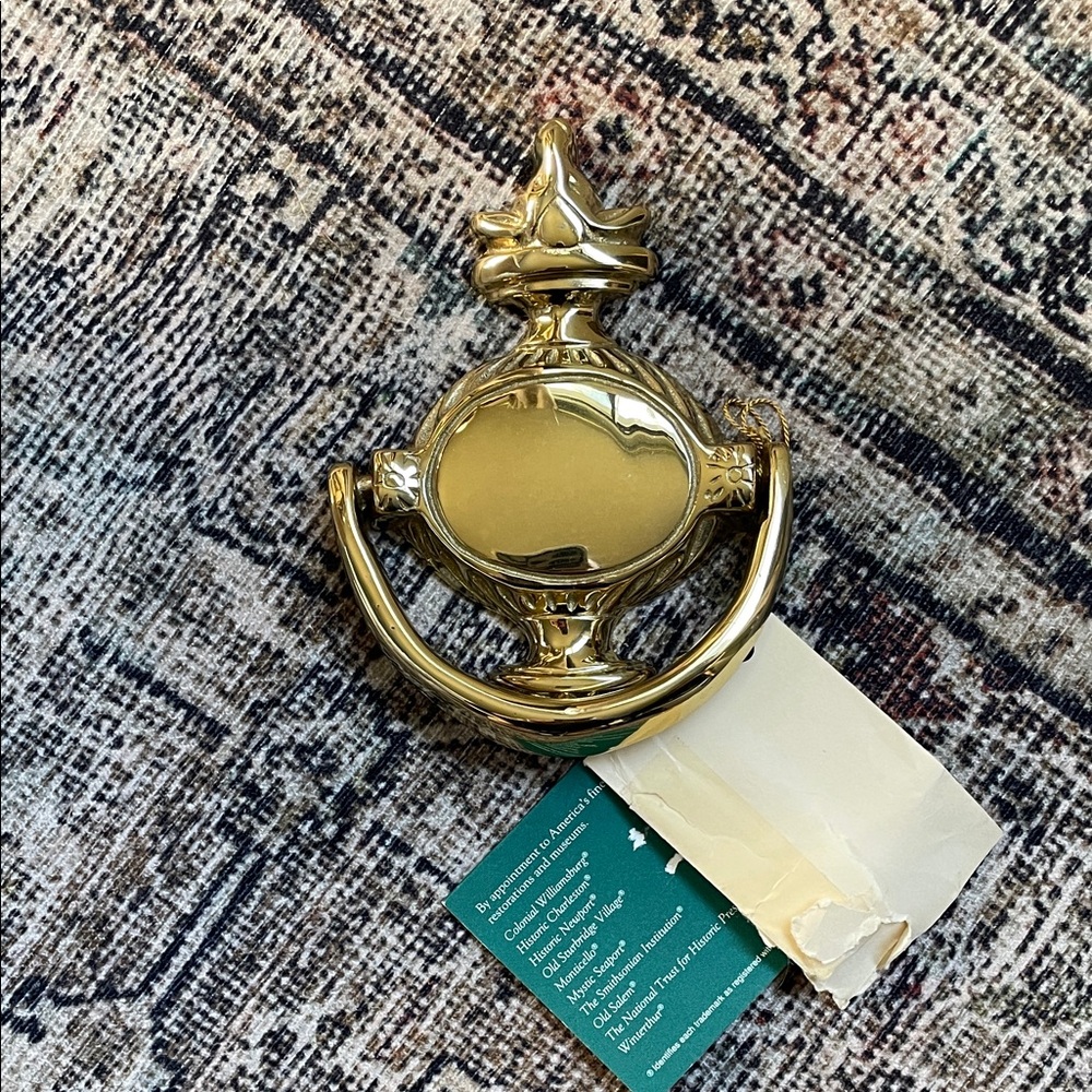 Vintage Brass Door Knocker
